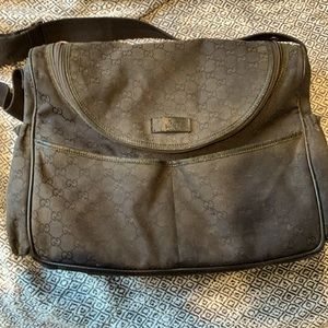 Gucci baby bag- some ware on bottom
